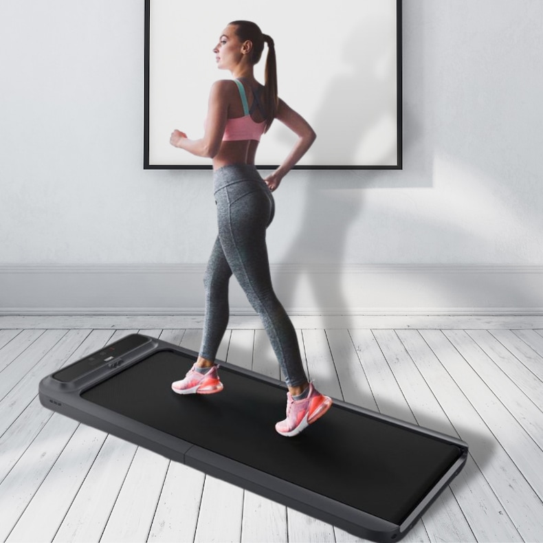 Can you use a yoga mat under a online treadmill